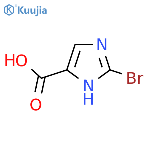 2-Bromo-1H-imidazole-5-carboxylic acid structure