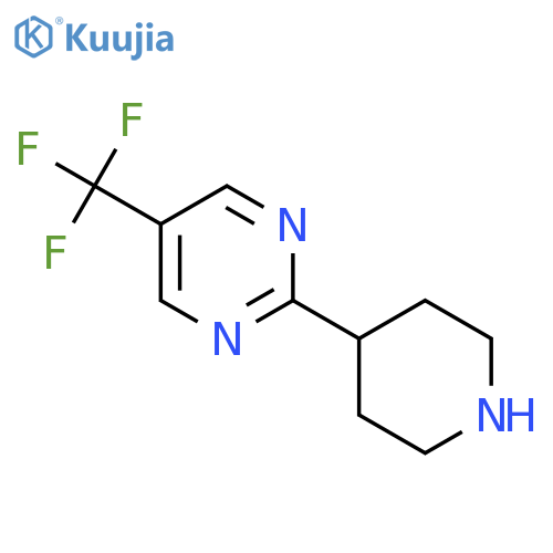5-Trifluoro-2-piperidin-4-ylpyrimidine structure