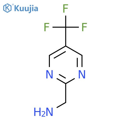[5-(trifluoromethyl)pyrimidin-2-yl]methanamine structure
