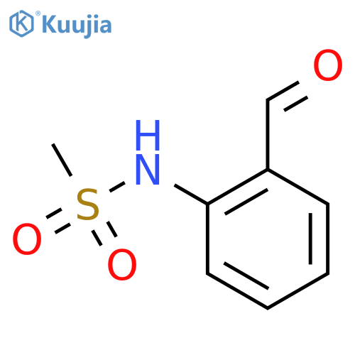 2-(Methylsulfonamide)benzaldehyde structure