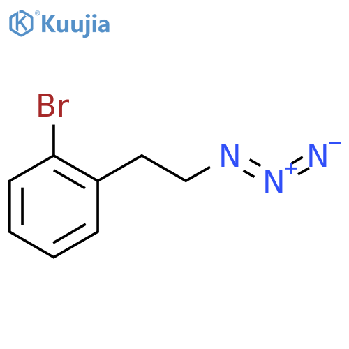 1-(2-azidoethyl)-2-bromobenzene structure