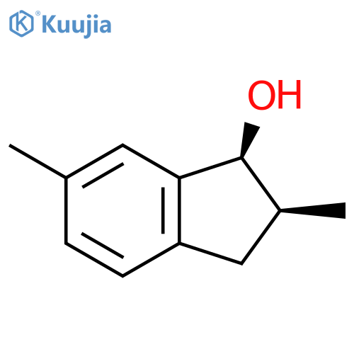 (1S,2S)-2,6-dimethyl-2,3-dihydro-1H-inden-1-ol structure