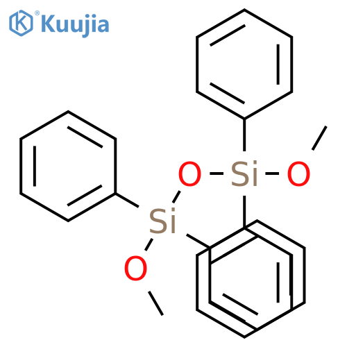 1,3-Dimethoxy-1,1,3,3-tetraphenyldisiloxane structure