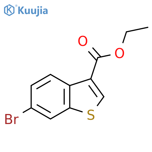 Ethyl 6-bromo-1-benzothiophene-3-carboxylate structure