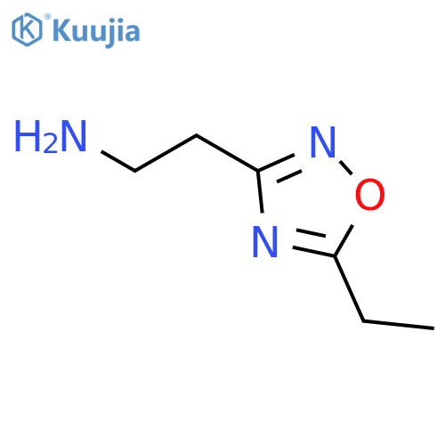 2-(5-Ethyl-1,2,4-oxadiazol-3-yl)ethylamine Hydrochloride structure
