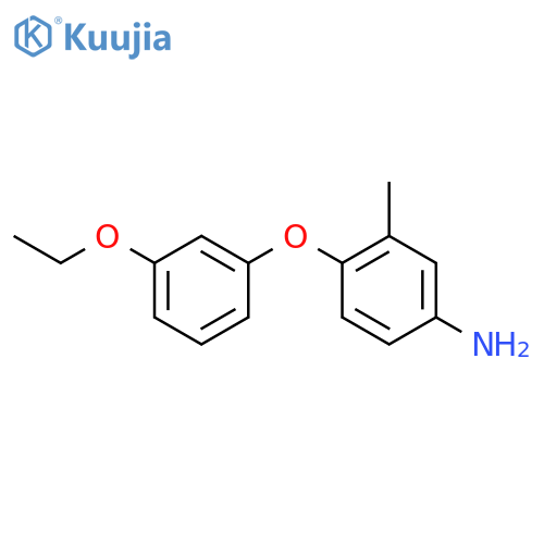 4-(3-Ethoxyphenoxy)-3-methylaniline structure