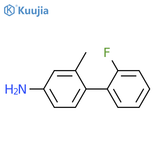2'-Fluoro-2-methyl1,1'-biphenyl-4-amine structure