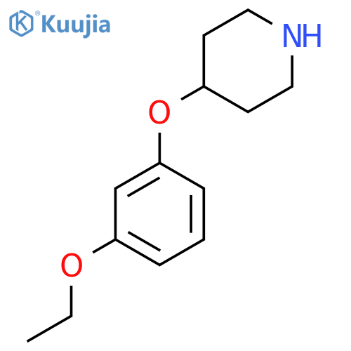 4-(3-ethoxyphenoxy)piperidine structure