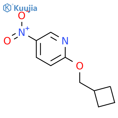 2-(Cyclobutylmethoxy)-5-nitropyridine structure