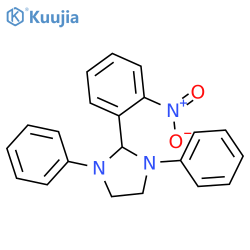 2-(2-nitrophenyl)-1,3-diphenylimidazolidine structure