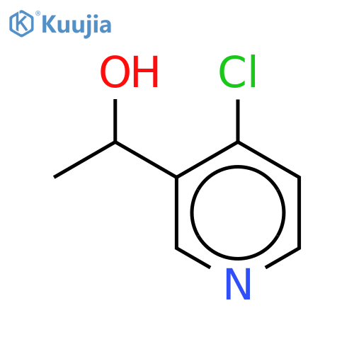 (aS)-4-chloro-a-methyl-3-Pyridinemethanol structure