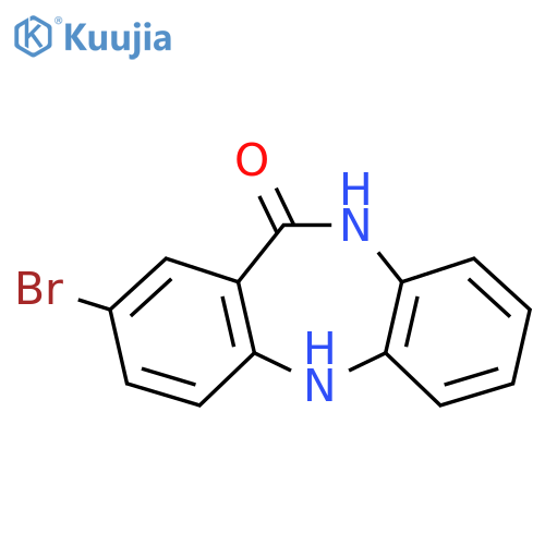 8-Bromo-5,11-dihydrobenzo[b][1,4]benzodiazepin-6-one structure