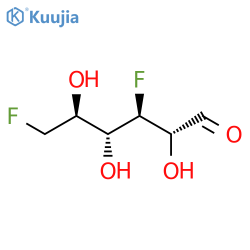 D-Allose, 3,6-dideoxy-3,6-difluoro- structure