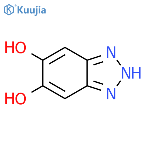 2H-benzotriazole-5,6-diol structure