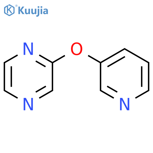 2-(pyridin-3-yloxy)pyrazine structure