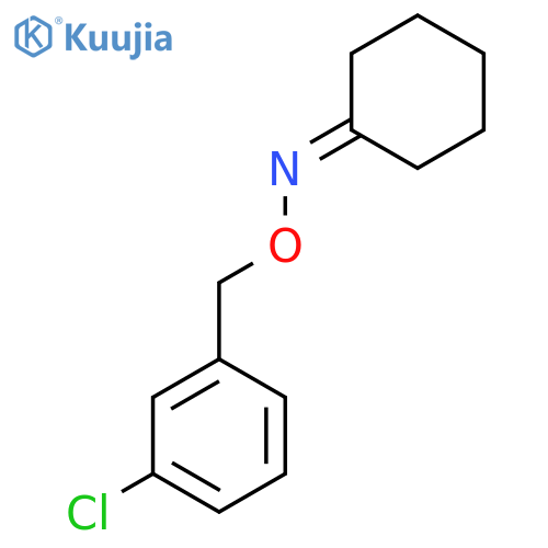 N-[(3-Chlorophenyl)methoxy]cyclohexanimine structure