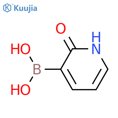 (2-Oxo-1,2-dihydropyridin-3-yl)boronic acid structure