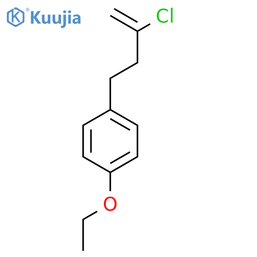 2-Chloro-4-(4-ethoxyphenyl)-1-butene structure