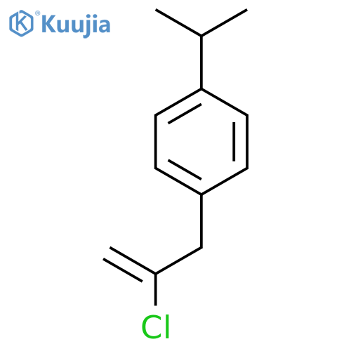 2-Chloro-3-(4-isopropylphenyl)-1-propene structure