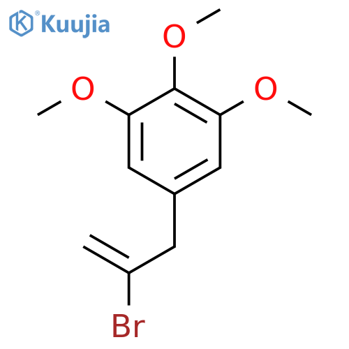 2-Bromo-3-(3,4,5-trimethoxyphenyl)-1-propene structure