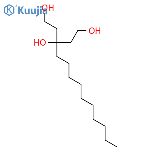 1,3,5-Pentanetriol, 3-decyl- structure