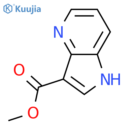 Methyl 1H-pyrrolo[3,2-B]pyridine-3-carboxylate structure