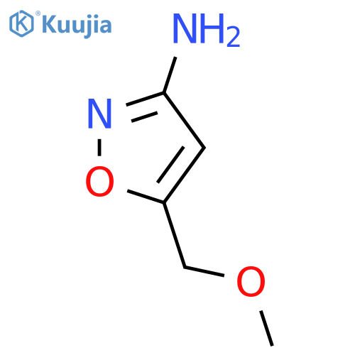 5-(Methoxymethyl)-1,2-oxazol-3-amine structure