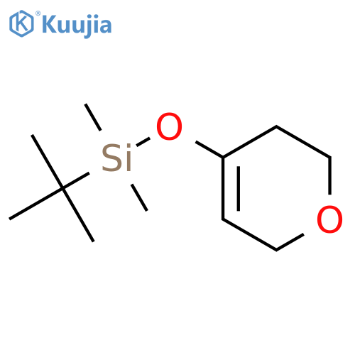 tert-Butyl-(3,6-dihydro-2H-pyran-4-yloxy)dimethylsilane structure
