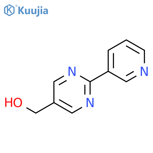 (2-pyridin-3-ylpyrimidin-5-yl)methanol structure