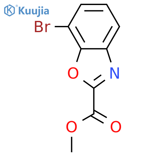 Methyl 7-BromobenzoDoxazole-2-carboxylate structure