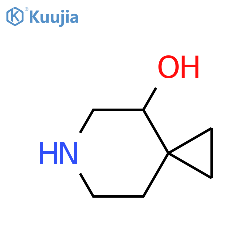 6-Azaspiro[2.5]octan-4-ol, (-)- structure