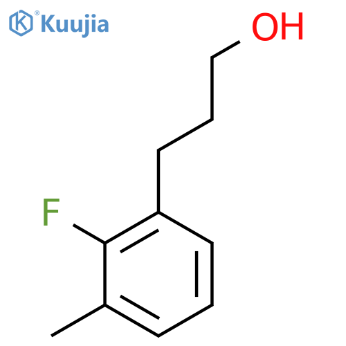 3-(2-fluoro-3-methylphenyl)propan-1-ol structure
