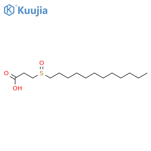 3-(Dodecane-1-sulfinyl)-propionic acid structure