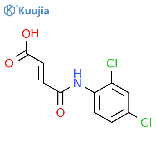 (2E)-4-(2,4-Dichlorophenyl)amino-4-oxobut-2-enoic Acid structure
