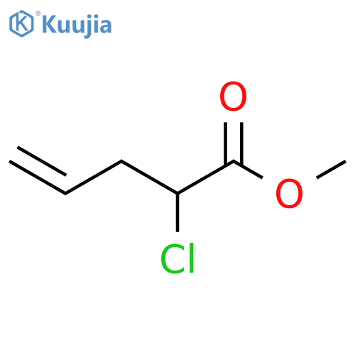 methyl 2-chloropent-4-enoate structure