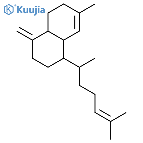 (4aR,8aR)-7-methyl-1-(6-methylhept-5-en-2-yl)-4-methylidene-1,2,3,4,4a,5,6,8a-octahydronaphthalene structure