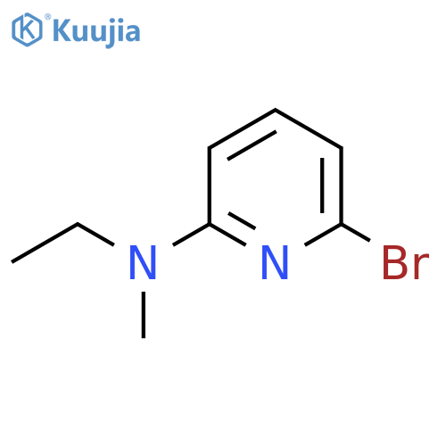 6-Bromo-N-ethyl-N-methylpyridin-2-amine structure