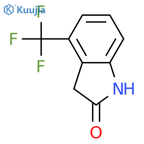 4-(Trifluoromethyl)indolin-2-one structure