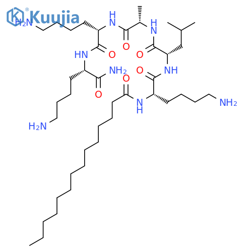 Myristoyl Pentapeptide-17 structure