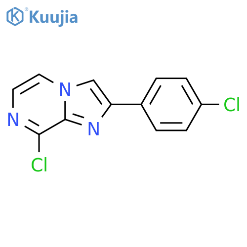 8-Chloro-2-(4-chlorophenyl)imidazo[1,2-A]pyrazine structure