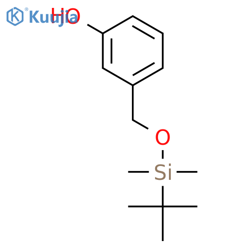 Phenol, 3-[[[(1,1-dimethylethyl)dimethylsilyl]oxy]methyl]- structure