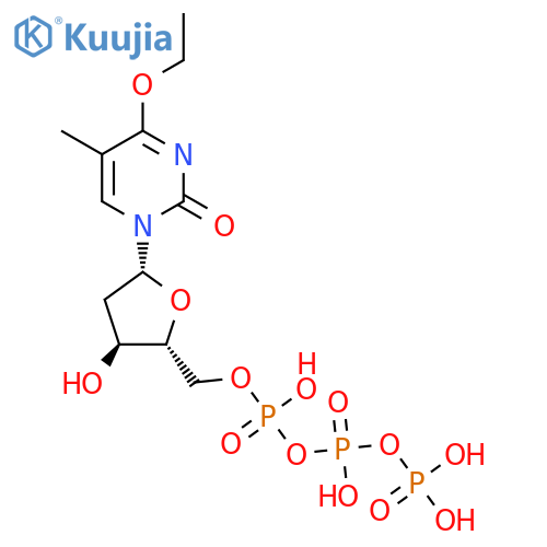 O(4)-Ethylthymidine 5'-triphosphate structure