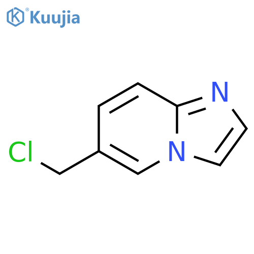 6-(chloromethyl)imidazo1,2-apyridine structure