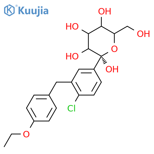 Dapagliflozin impurity structure