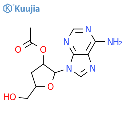 3'-Deoxyadenosine; 2'-Ac structure