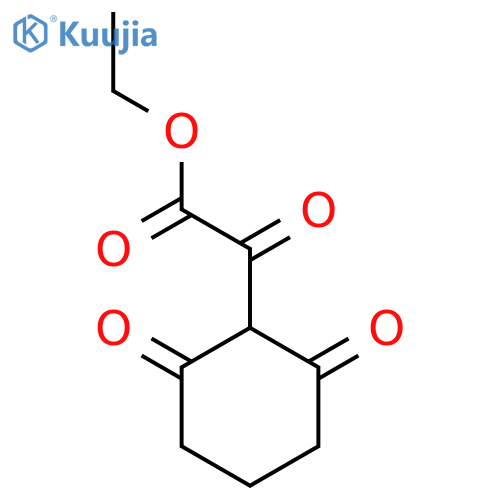 2-Ethyloxalylcyclohexane-1,3-dione structure