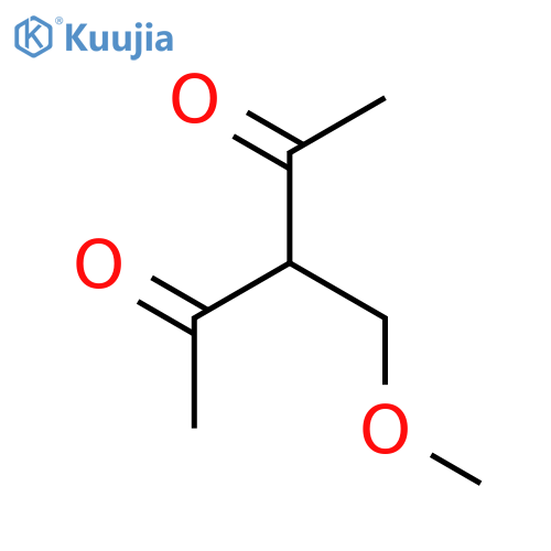 3-(Methoxymethyl)pentane-2,4-dione structure