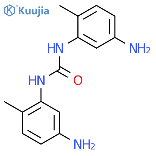 N,N'-Bis(5-amino-2-methylphenyl)urea structure