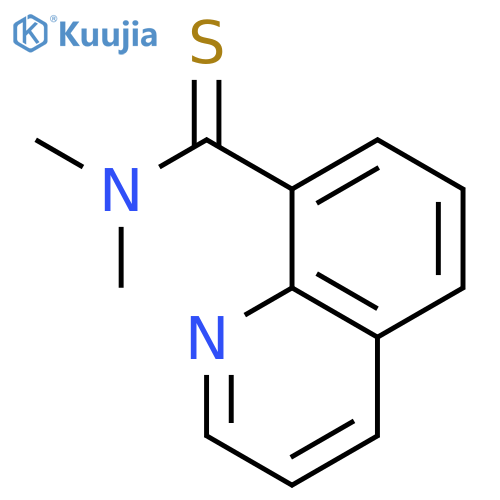 8-Quinolinecarbothioamide, N,N-dimethyl- structure