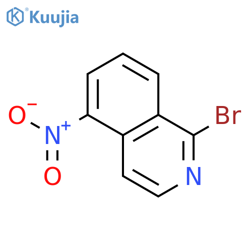 Isoquinoline, 1-bromo-5-nitro- structure
